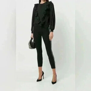 SPANX The Perfect Pant, Ankle Piped Skinny In Black